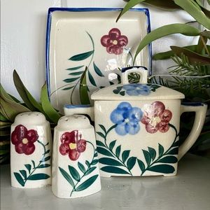 Antique set china pieces Japan 1923